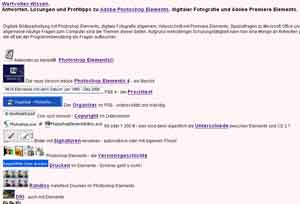 Wertvolles Wissen zu Adobe Photoshop Elements